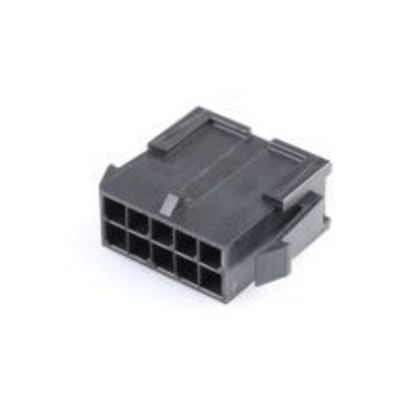 Molex MicroFit 3.0 Plug DR PnlMnt 10Ckt HF 43020-1008